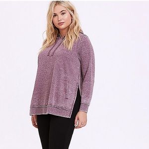 Torrid side zip hoodie